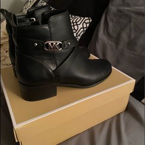 Michael Kors Black Ankle Booties